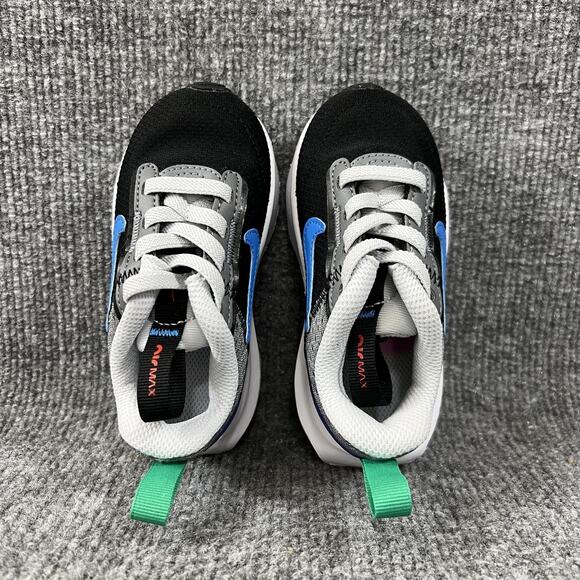 Nike Air Max SC Shoes Sneakers Toddler Size 6C Black Blue Gray White DH9410-005 - Picture 5 of 9